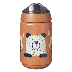 TOMMEE TIPPEE Šalica koja ne teče Superstar 390ml 12m + Crvena