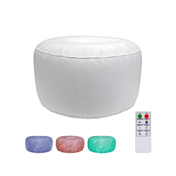 LED Zatemnitveni napihljiv tabure z daljinskim upravljalnikom LED/5V ...