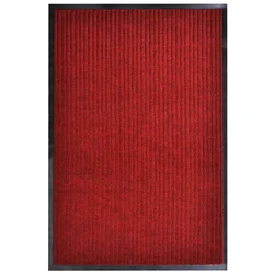 Otirač crveni 117 x 220 cm PVC