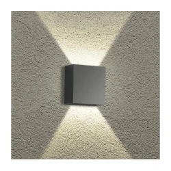 Brilagi - LED spoljašnje zidno svetlo DOUBLERAY LED/4W/230V antracit IP65