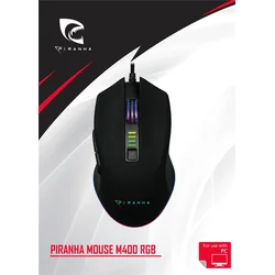 Igralna miška Piranha M400 RGB (PC)