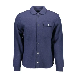 GANT MEN'S BLUE CARDIGAN