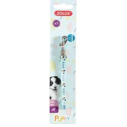 466736BLE Zolux Puppy Mascotte Povodac 8mm/1,2m Plavi