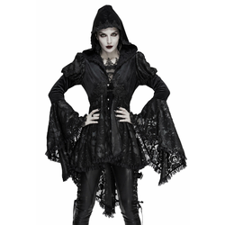 Ženski plašč DEVIL FASHION - Hollow Devotion Gothic - CT166