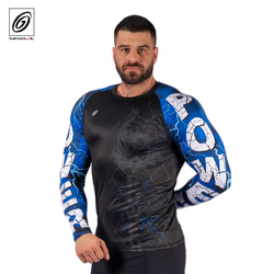 RASH GUARD POWER BLUE MAJICA