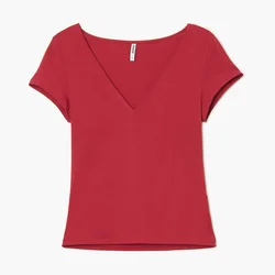 Cropp - Obična bluza - Crvena