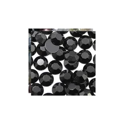 Štras perla 4 mm crna