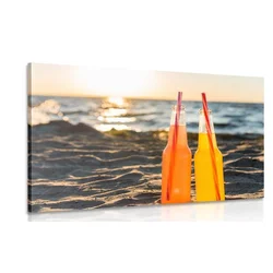 Slika osvežilna pijača na plaži - 150x100