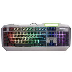Defender GK-150DL Gaming tastatura, Nerđajuc´i čelik, Srebrna