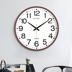 Compas Zidni sat 3441A, 46 cm, Braon
