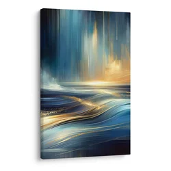 Slika sončni žarki na vodni gladini - 30x40