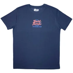 David Bowie Mini 1978 World Tour Logo Denim Blue XL Majica