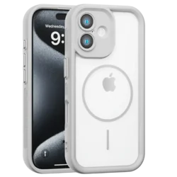 Bumper MagSafe maska za iPhone 16 Plus - siva