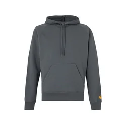 Carhartt WIP Majica Chase temno siva