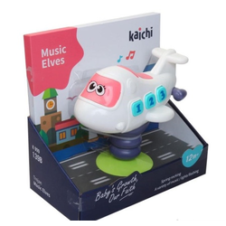 Hk mini igračka muzički avion ( A090625 )