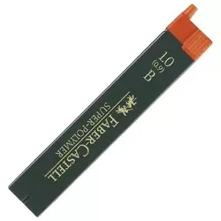 MINE 0,9MM B SUPER POLYMER 1TUBA FABER CASTELL 9069