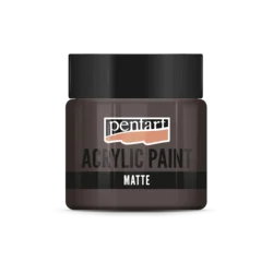 Akrilna barva mat - 50 ml - zemeljsko rjava