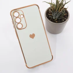 Maska Heart Frame za Samsung A17 5G/ A175F/ A18 5G/ A188B bela