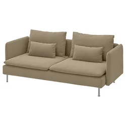 SÖDERHAMN Sofa trosed, Johanneshov smeđebež