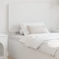 vidaXL Vzglavje z vzglavjem Bela 75 cm Konstruiran les
