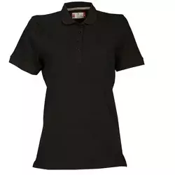 Ženska polo majica kratkih rukava PAYPER VENICE LADY Boja: crna Veličina: 2XL
