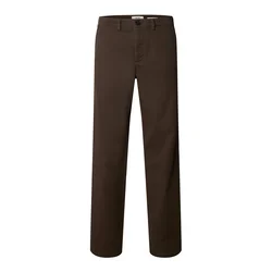 SELECTED Chino hlače SLMMiles rjava