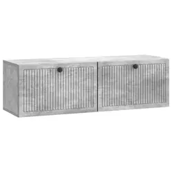 TV ormar za zid Betonska siva 98 x 31 x 30 cm Konstruirano drvo