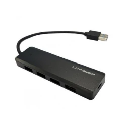 LC POWER LC-HUB-U3-4-V2 LC-Power HUB USB3.2, Crni