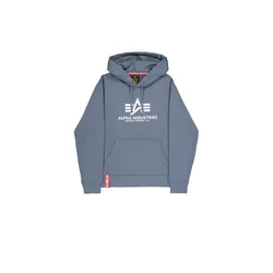 ALPHA INDUSTRIES Majica temno siva/bela