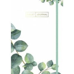 Bullet Journal Leaves 05 mit original Tombow TwinTone Dual-Tip Marker 86 mint green