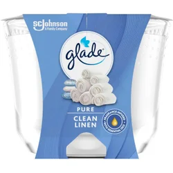 Dišeča sveča Glade Maxi Clean Linen, 204 g