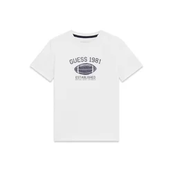 Guess Majica L6YI05 K3711 Bela Regular Fit