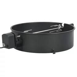 Set za obruč za ražanj 57 cm crni