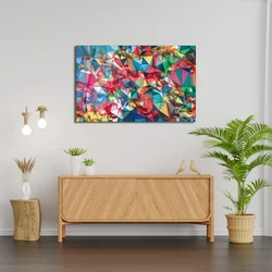 Wallity Slika od kalenog stakla 72x46cm