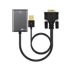 MicroConnect Adapter VGA 15-pinski-HDMI MF