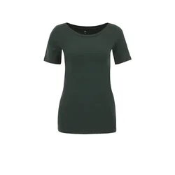 WE Fashion Majica temno zelena
