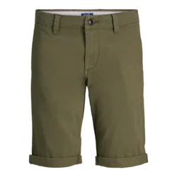 Jack & Jones Junior Chino bermude za dečake JPSTDAVID, zelene