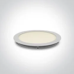 UGRADBENI LED PANEL CCTV 18W WW IP20 230V BIJELI