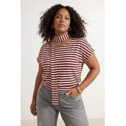 Trendyol Curve Ženska bluza Tbbss26Af00141, Bordo