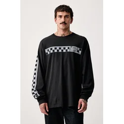 Vans majica z dolgimi rokavi moška bombažna