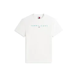 Tommy Jeans Majica turkizna/bela