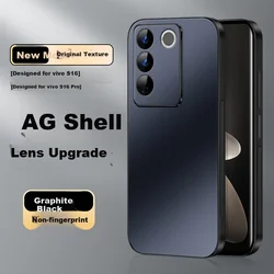 Shangsu Maska za mobilni telefon Vivo S16 / Vivo S16 Pro, Crna