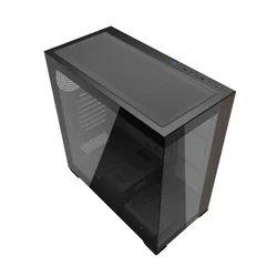 darkFlash Darkflash DS900W ohišje računalnika brez ventilatorja (črno)