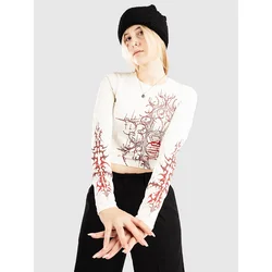 Vitriol Lottie Long Sleeve T-Shirt white