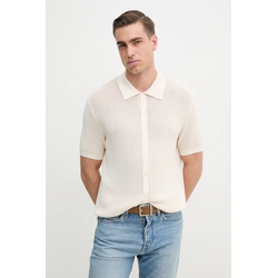 Srajca Marciano Guess moški, bež barva, 5GHR17 5861Z