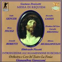 DONIZETTI:MESSA DI GLORIA E CREDO VOCAL SCORE NOTE