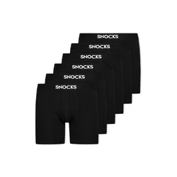 SNOCKS Boksarice črna/bela