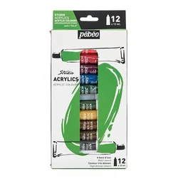 Set akrilnih barv Studio Pebeo 12 x 12 ml (set akrilnih barv)