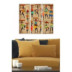 Set slika Wallity MDF2636541, 3 dijela