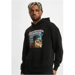 Days before Summer Oversize Black Hooded